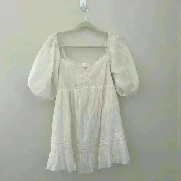 mable Dresses & Skirts - Mable cotton girly feminine puff sleeves romantic dress cottagecore fairycore